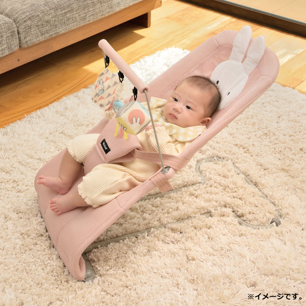 リッチェル ミッフィー バウンシングシート おもちゃ付G ピンクベージュ 1個入 1 個