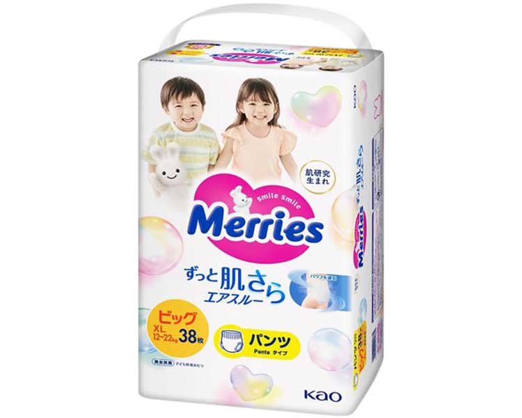 Merries Pants Smooth Air Through Big / 425881 38 pieces 1 case (3 bags)