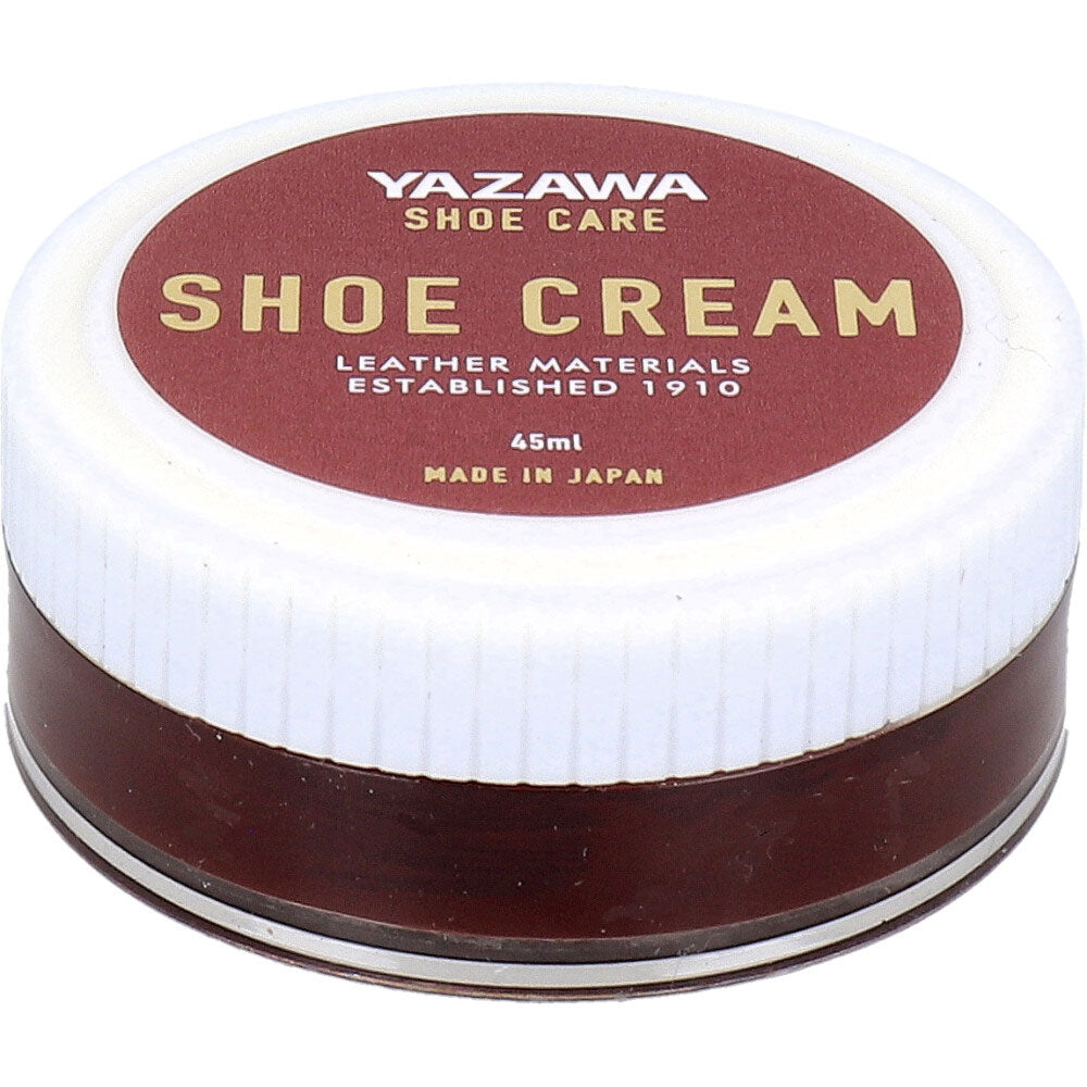 YAZAWA SHOE CARE シュークリーム ダークブラウン 45mL 1 個