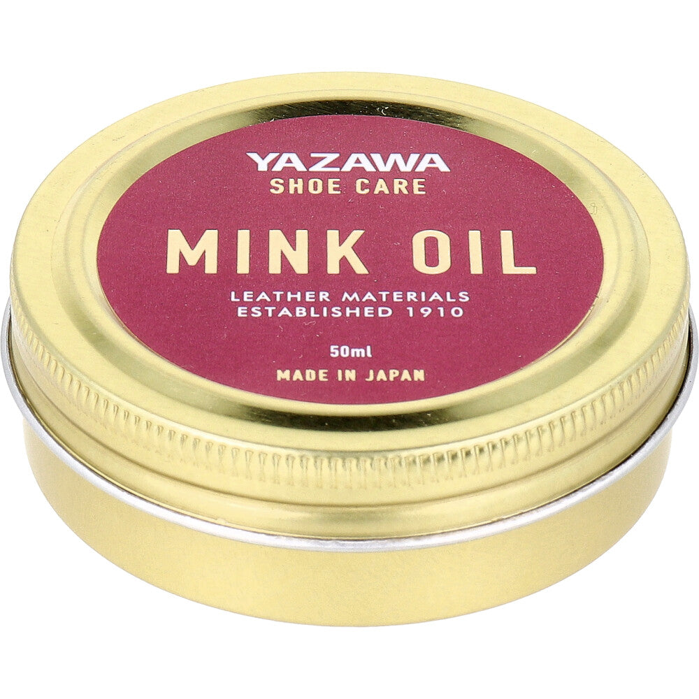 YAZAWA SHOE CARE 밍크 오일 50mL 1개