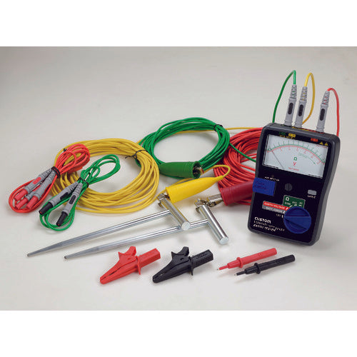 CUSTOM アナログ絶縁抵抗計 ET-01U 1 台