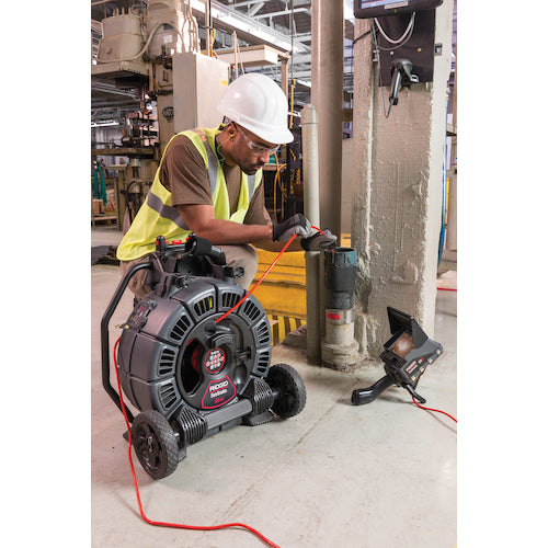 RIDGID 시스 네이크용 디지털 화상 모니터 CS6(배터리 2개, 충전기 1개 부착) 45143 1대