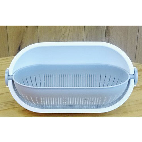 스핀 휠 콜랜더 타원형 회색 KK-313 1 개