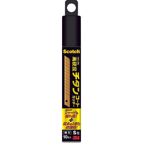 3M Scotch Titanium Coated Cutter S Size Replacement Blades 10pcs TI-CRS10 1 Box