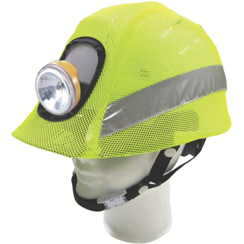 COVERWORK Reflective/Fluorescent Mesh Helmet Cover Fluorescent Green FT-GS-30 1 Piece