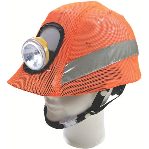 COVERWORK Reflective/Fluorescent Mesh Helmet Cover Fluorescent Orange FT-OS-30 1 Piece