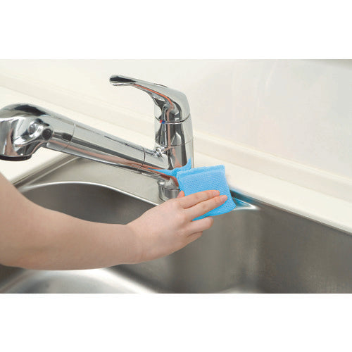 3M スポンジ スコッチ・ブライトシンク・洗面台用クリーナー ブルー/ピンク(2個入) SNK-2K 1 PK