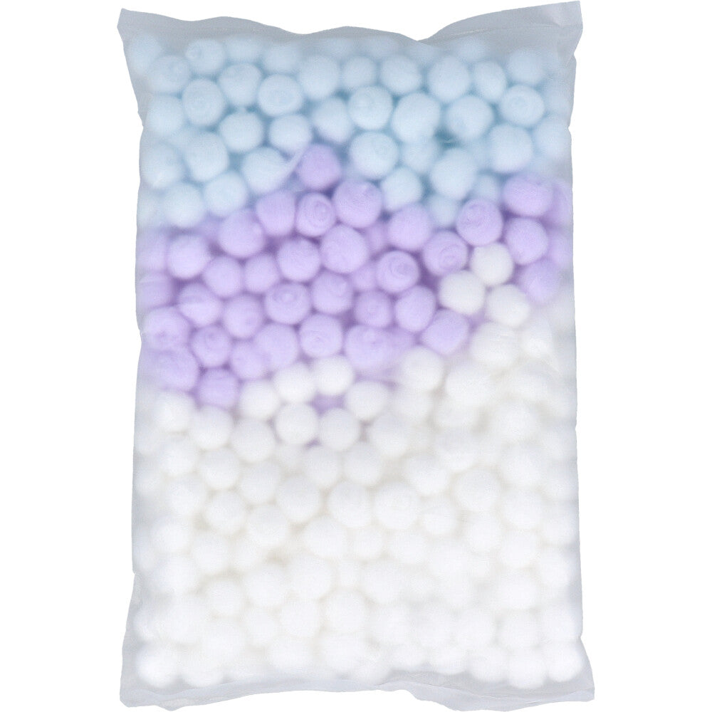 無地 カラーボールコットン 3色入 50g 1 個