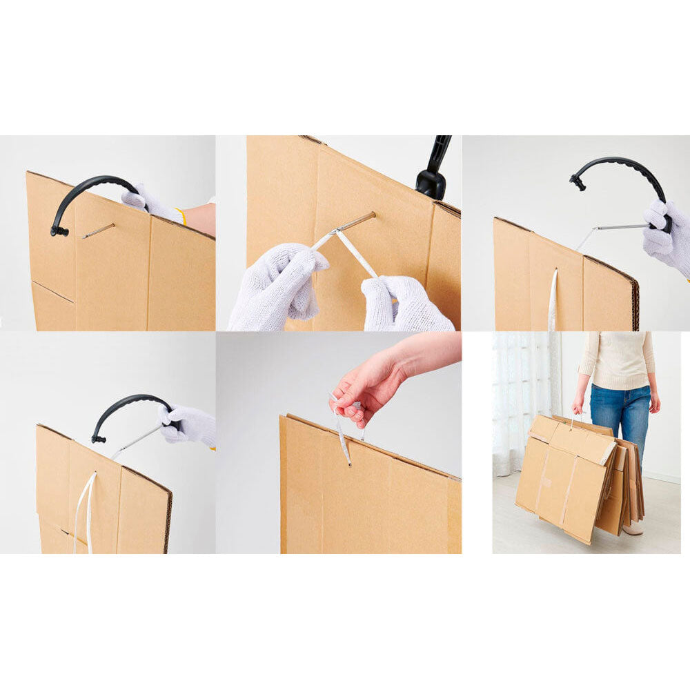 コジット 持ち運びできる段ボールストッカー 1 個