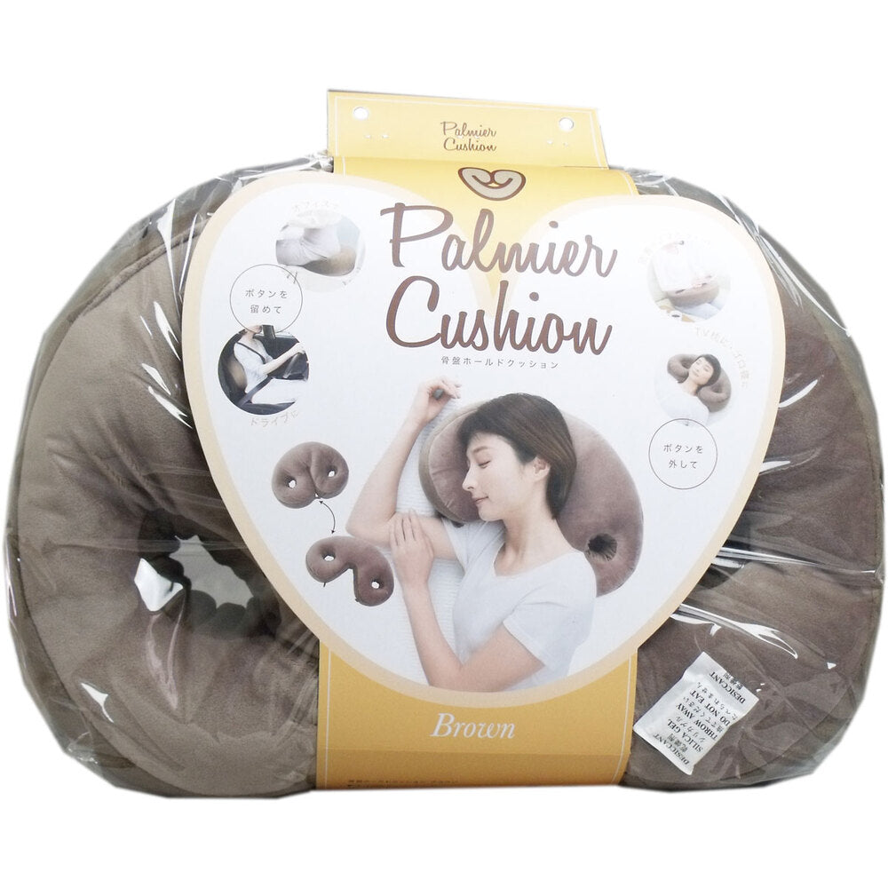 骨盤ホールドクッション ブラウン 1個入 1 個