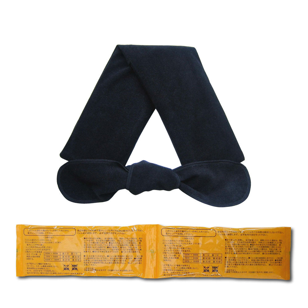 온활 여자의 몸 케어 목 어깨 먼지 온열 벨트 블랙 1개입 1개