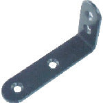 TRUSCO Joint Fitting 15 Type L Black 61 x 36 Number of Holes 4 TK15-L4ACP 1 pc