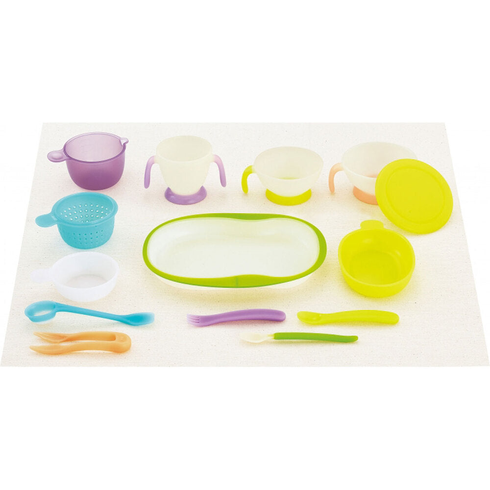 콤비 아기 레이블 네비게이트 식기 세트 C 1 개