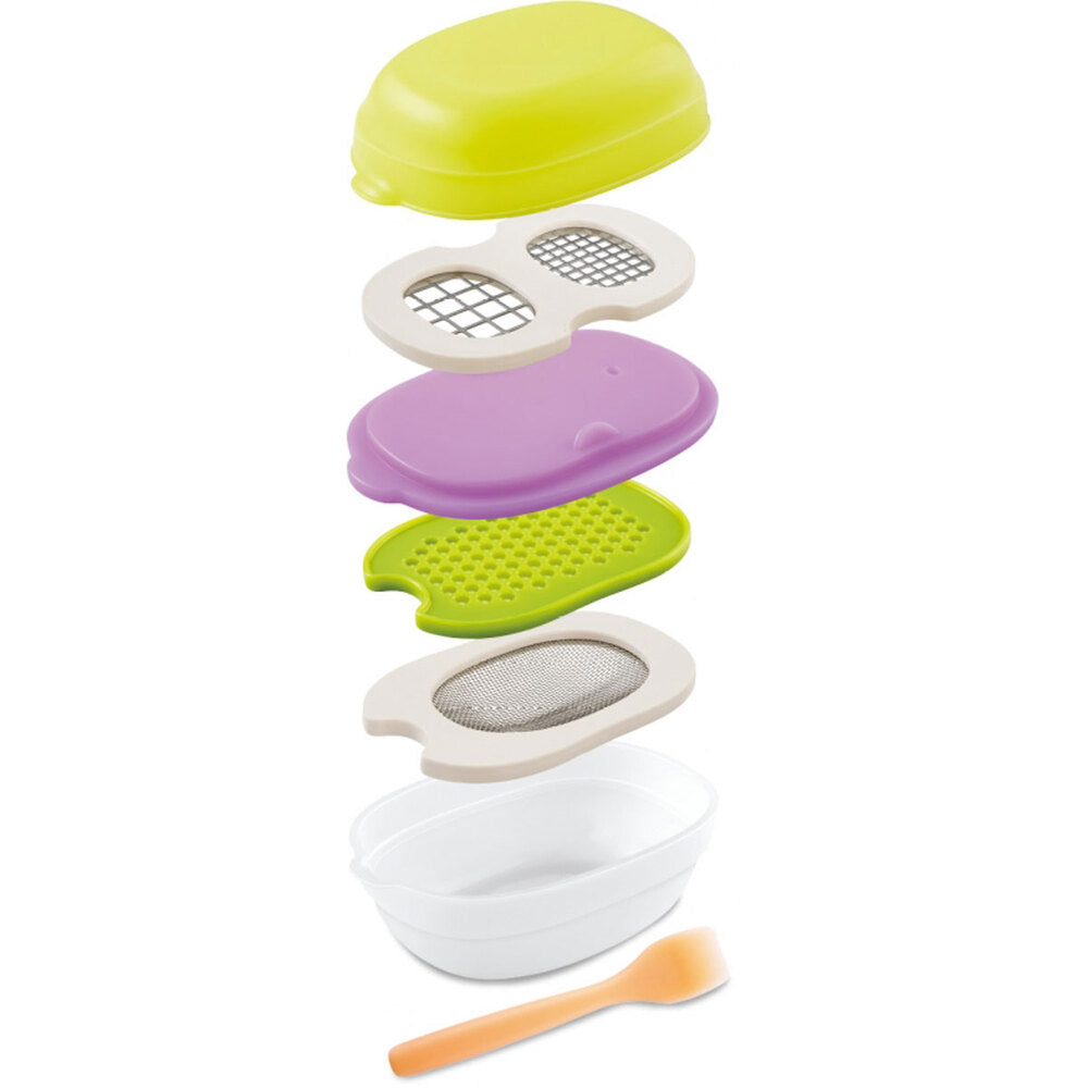 콤비 아기 레이블 이유식 네비게이트 조리 세트 C 1 개