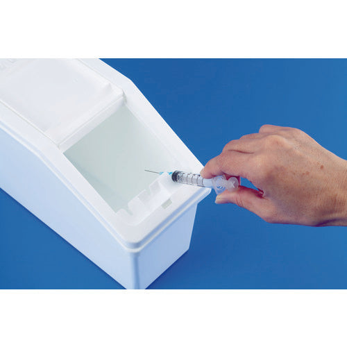 サンコー 針ボックス メディカルペール容器 800475 ハリステナー#3Aホワイト SKHS-3A-WH 1 個