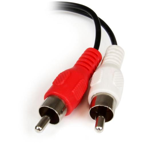 StarTech Audio Cable / 3-pole Stereo Mini - 2x RCA / 15cm / Female-Male MUFMRCA 1 Pack