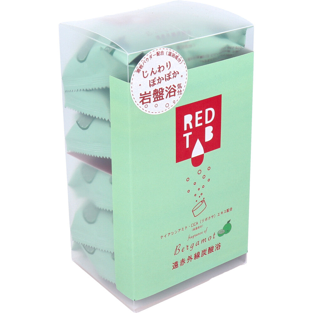 원적외선 탄산욕 REDTAB 베르가못의 향기 50g×6정입 1개