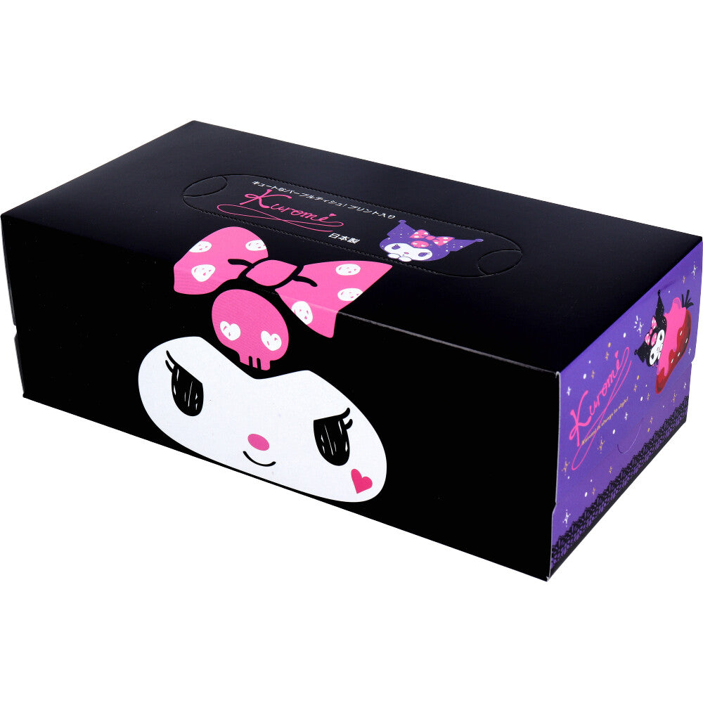 크로미 큐트한 퍼플 티슈 BOX 300장(150조) 1개