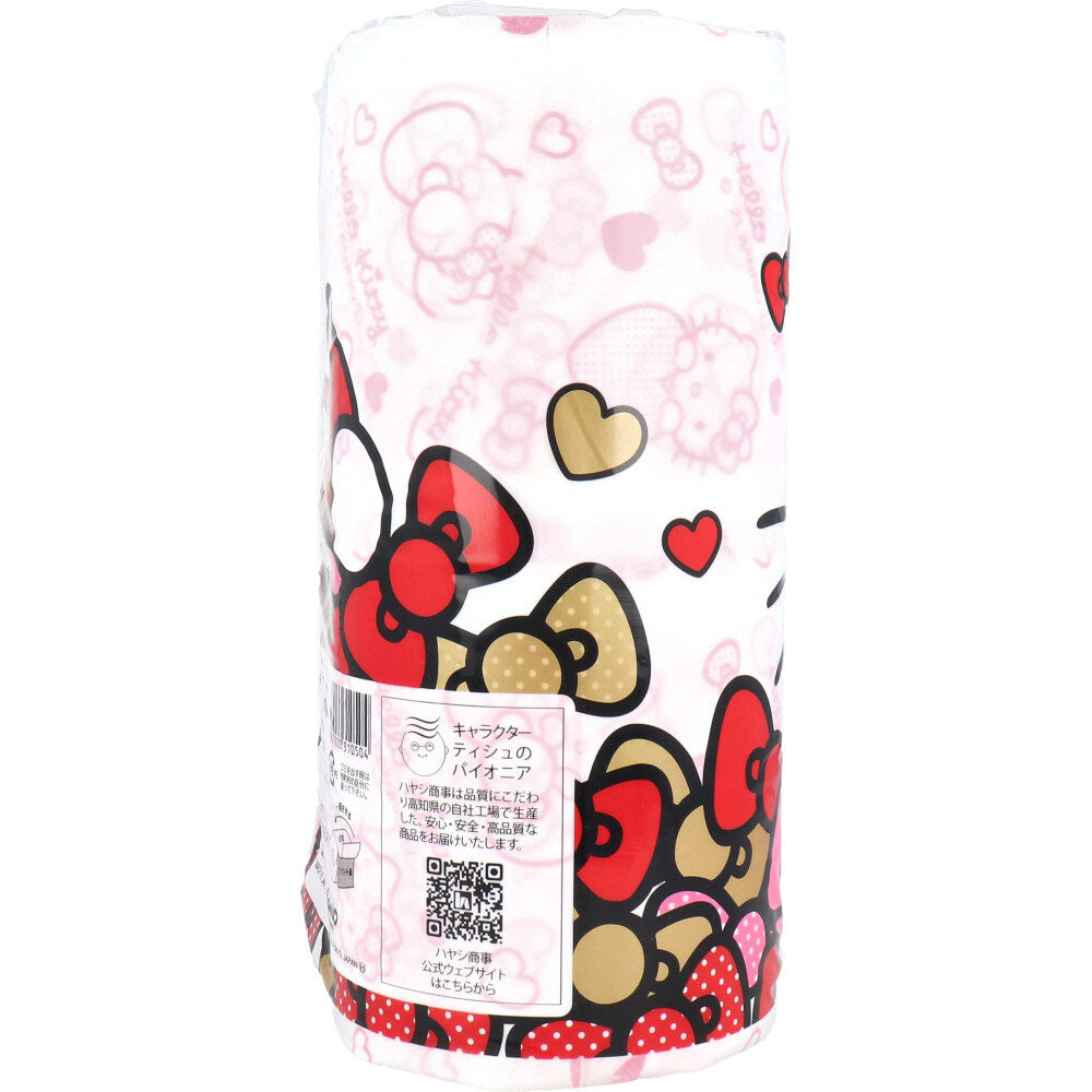 Hello Kitty toilet paper 30m double x 4 rolls 1 piece
