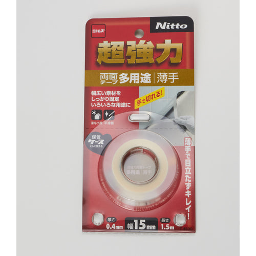 니톰즈 초강력 양면 테이프 다용도 얇은 15×1.5 T4530 1권