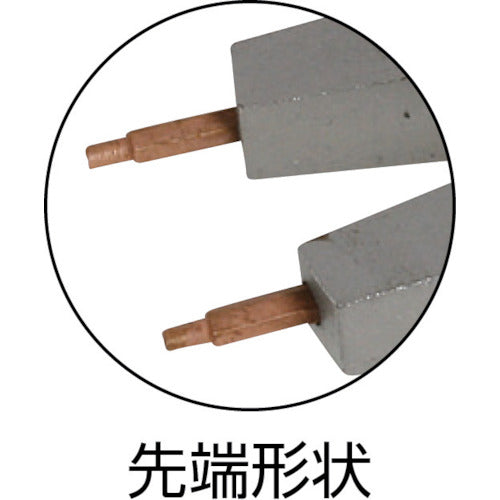 バーコ 穴・軸兼用スナップリングプライヤー 全長200mm 穴用適合リング10−51mm 軸用適合リング7−51mm 2928-200 1 丁