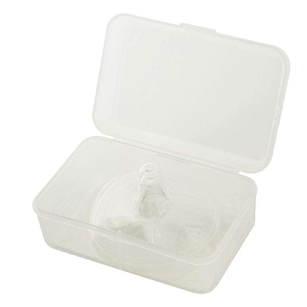 カネソン ママニップルシールド 乳頭保護器 Mサイズ 2枚入 ケース付 1 個