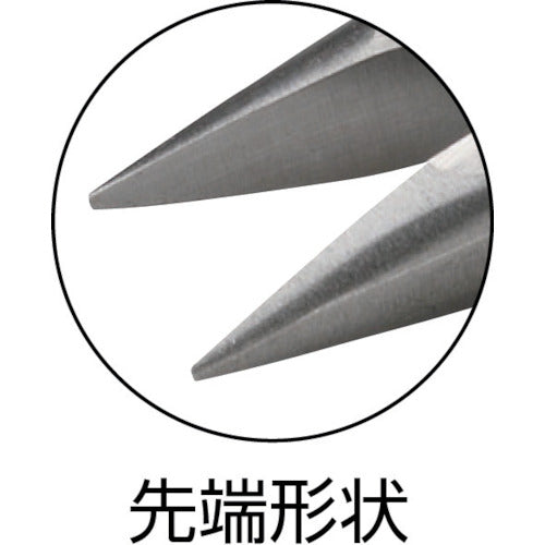 リンドストローム ショートスニップノーズプライヤー 7893 1 丁