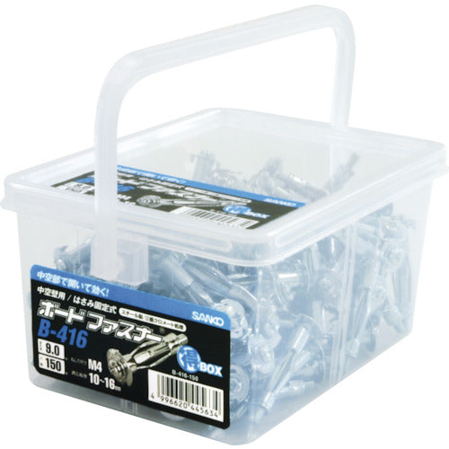 Sanko Techno Bulk Purchase Board Fastener Type B Steel (150 pieces) B-416-150 1 PK
