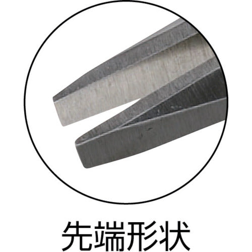 린드 스트롬 노즈 플라이어 정밀 라운드 전체 길이 146.5mm A20mm RX7590 1 丁