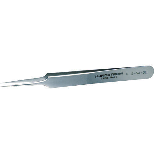 린드스트롬 정전기 대책 정밀 핀셋 전장 110×폭 10mm 극세형 TL5SASL 1개