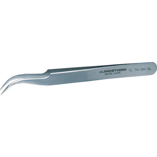 린드스트롬 정전기 대책 정밀 핀셋 전장 115×폭 10mm 선곡형 TL7SASL 1개