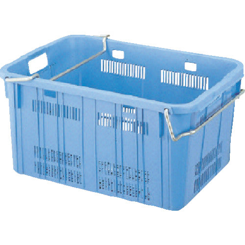Sekisui BK-type mesh container (basket type) BK-80-2H (with handle) Blue BK-80-2H 1 piece