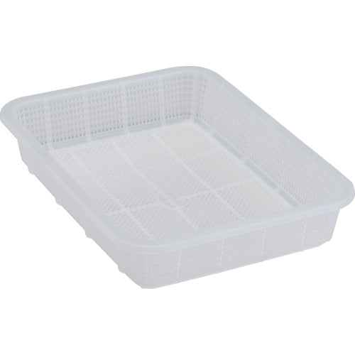 積水 角かご浅型 小 クリア K543C 1 個