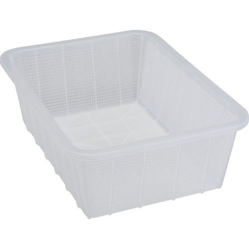 Sekisui Deep Square Basket Large Clear K5442C 1 pc