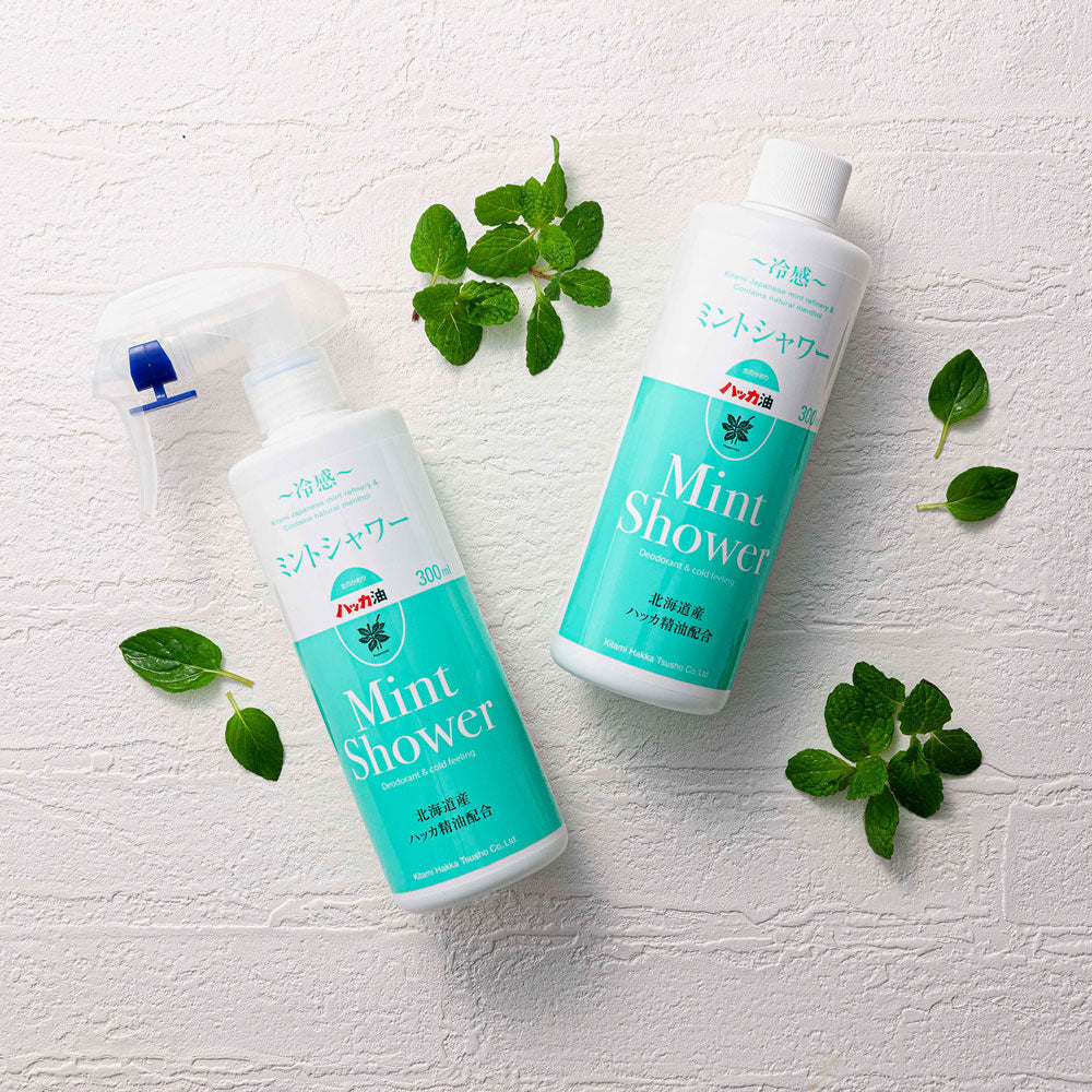 Cool Mint Shower Contains essential peppermint oil from Hokkaido 300mL x 1