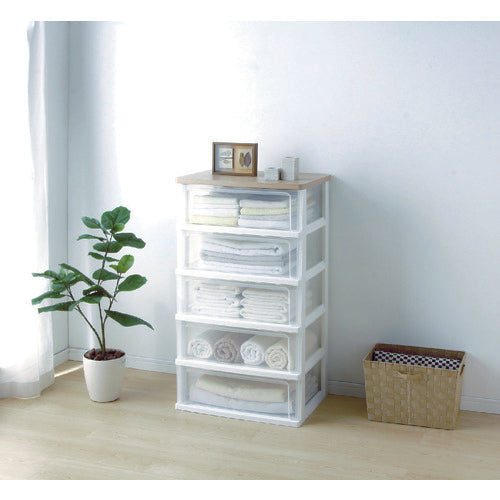 IRIS 221346 ウッドトップチェスト フレンチオーク WTW−544−FO WTW-544-FO 1 台