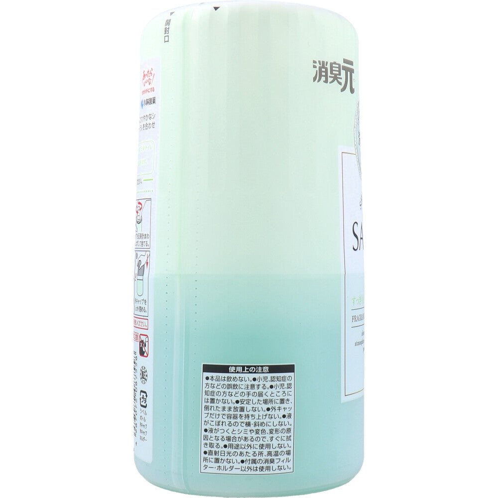 消臭元 SAVON(サボン) 洗いあがりすっきりシトラスシャワーソープ 400mL 1 個