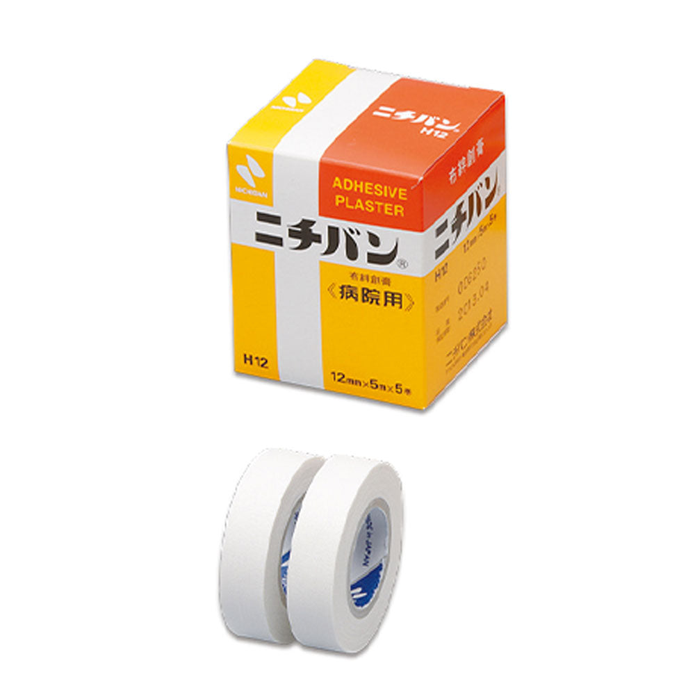 니티반 백색 천 반창고 병원용 12mmX5m 5권 No.12 1개