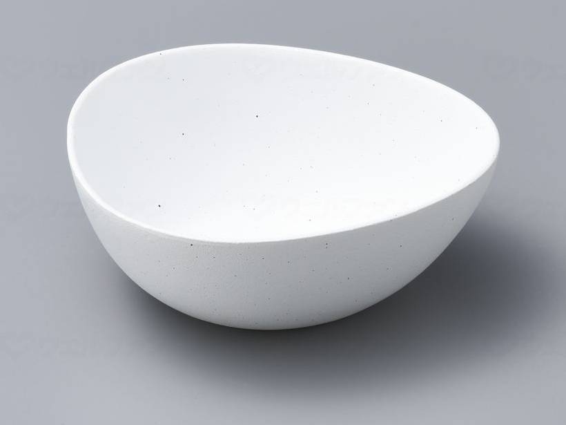 砺波商店むすびボウル 粉引(白) 大