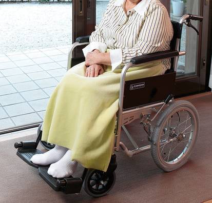 Sanko One-touch Lap Blanket Green