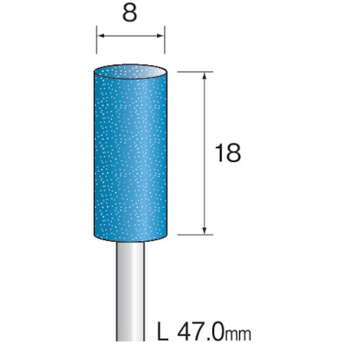 Minimo FR 숫돌 GC #320 φ8 (5개입) DE1033 1 PK