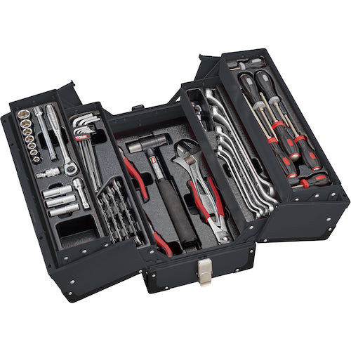 TONE 정비용 공구 세트 툴 세트 인디고 간구 433×안길이 220×높이 240 mm 56점 세트 TSA330923ID 1 S