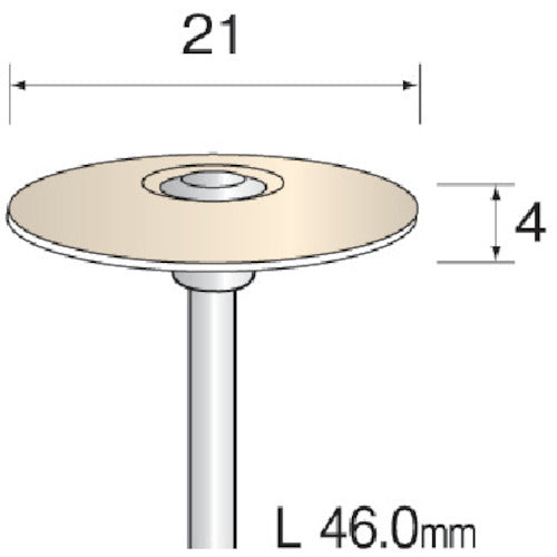 Minimo フェルトバフ ハード Φ21 (10本入) GA1152 1 PK