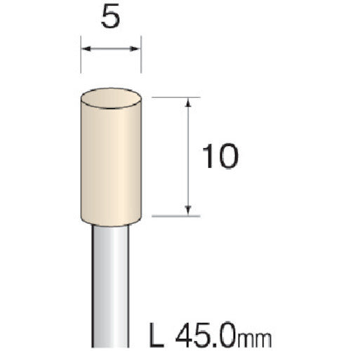 Minimo フェルトバフ ソフト Φ5 (10本入) GA2102 1 PK