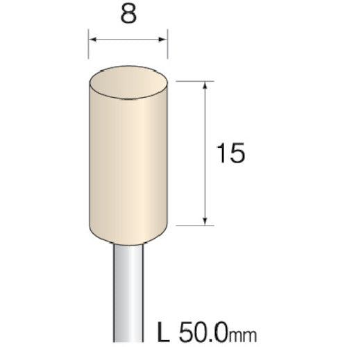 Minimo Felt Buff Hard Φ8 (10 pieces) GA2134 1 PK