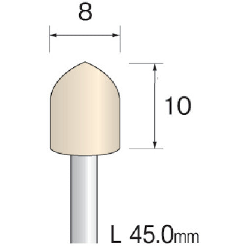 Minimo フェルトバフ ソフト Φ8 (10本入) GA2172 1 PK