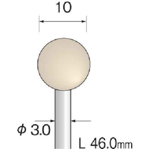 Minimo フェルトバフ ソフト Φ10 (10本入) GA2201 1 PK