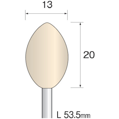 Minimo Felt Buff Hard Φ13 (10 pieces) GA2262 1 PK