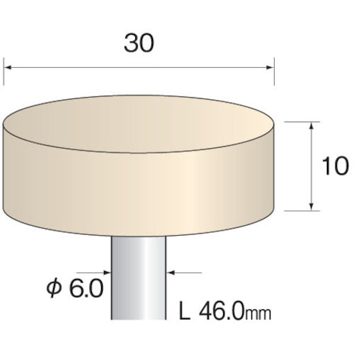 Minimo Felt Buff Hard Φ30 (5 pieces) GA3091 1 PK
