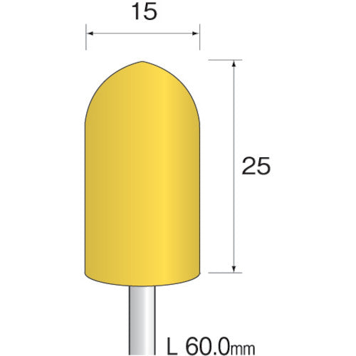 Minimo イエローフェルトバフ Φ15 (5本入) GA4163 1 PK